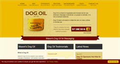 Desktop Screenshot of dogoil.co.uk