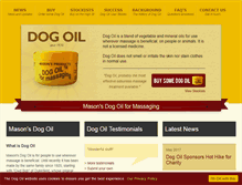 Tablet Screenshot of dogoil.co.uk